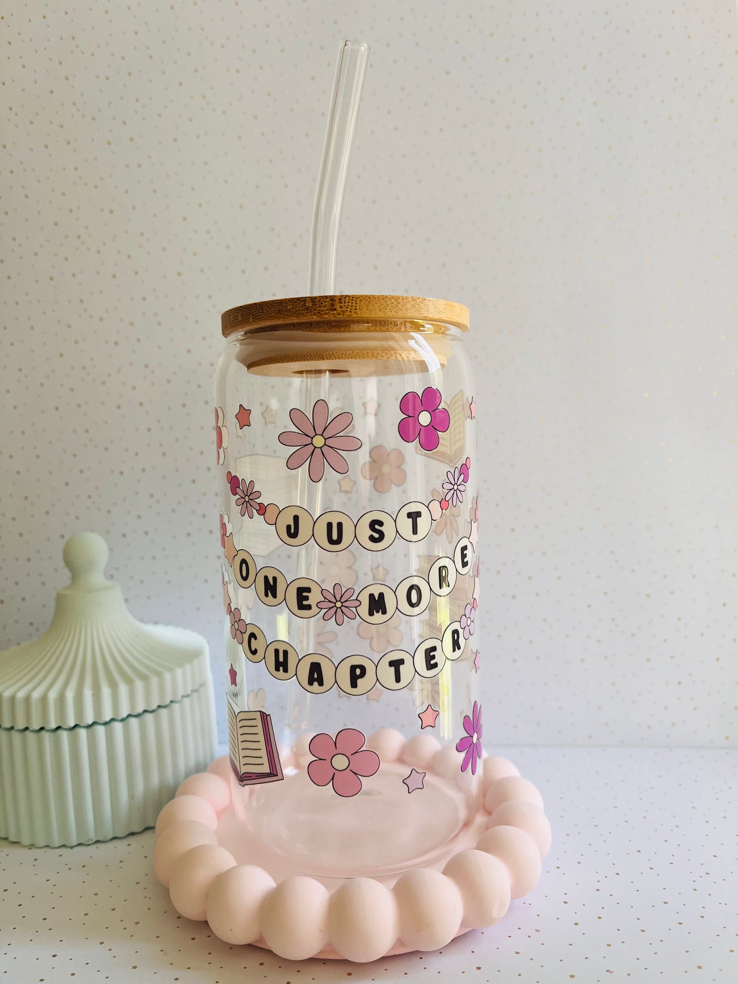 Gobelet en verre - Just one more chapter